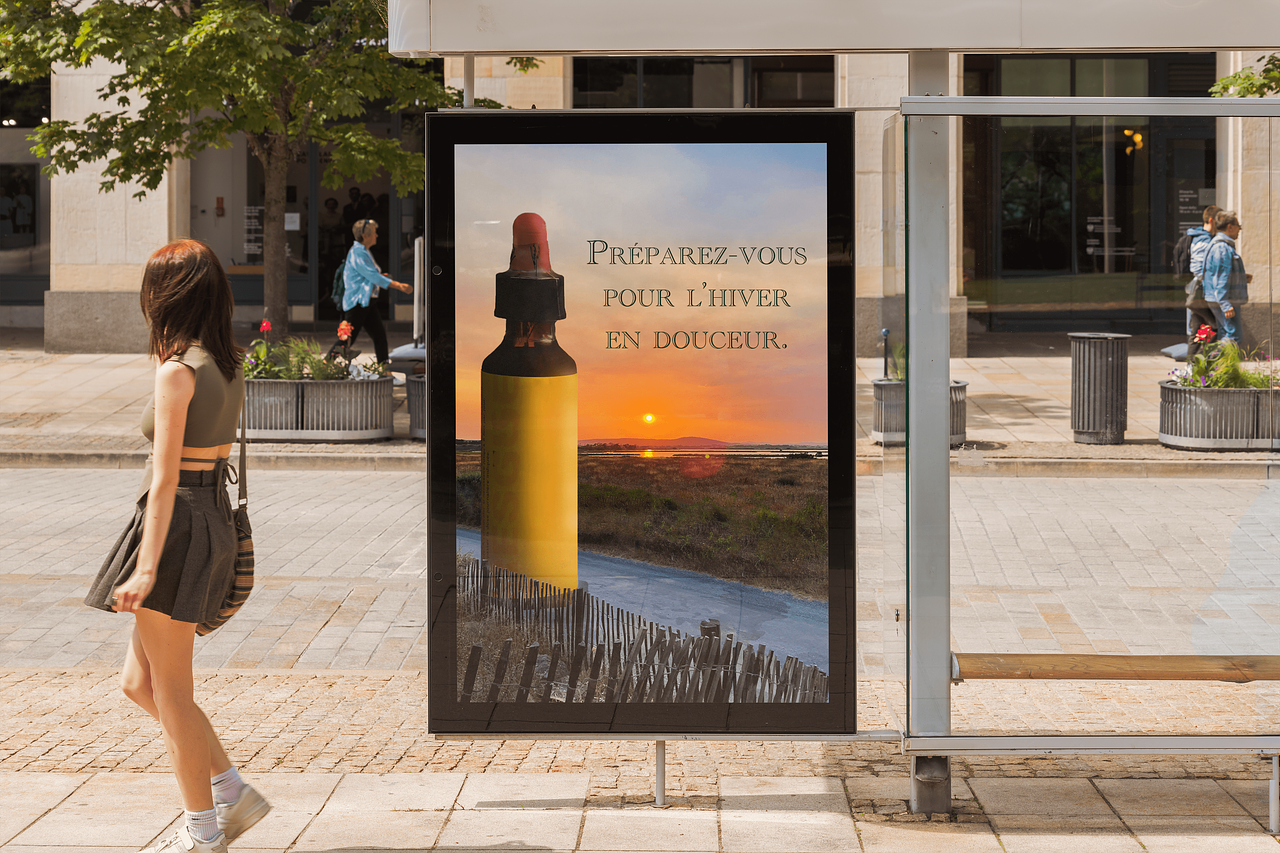 Affiche pour produit pharmaceuthique