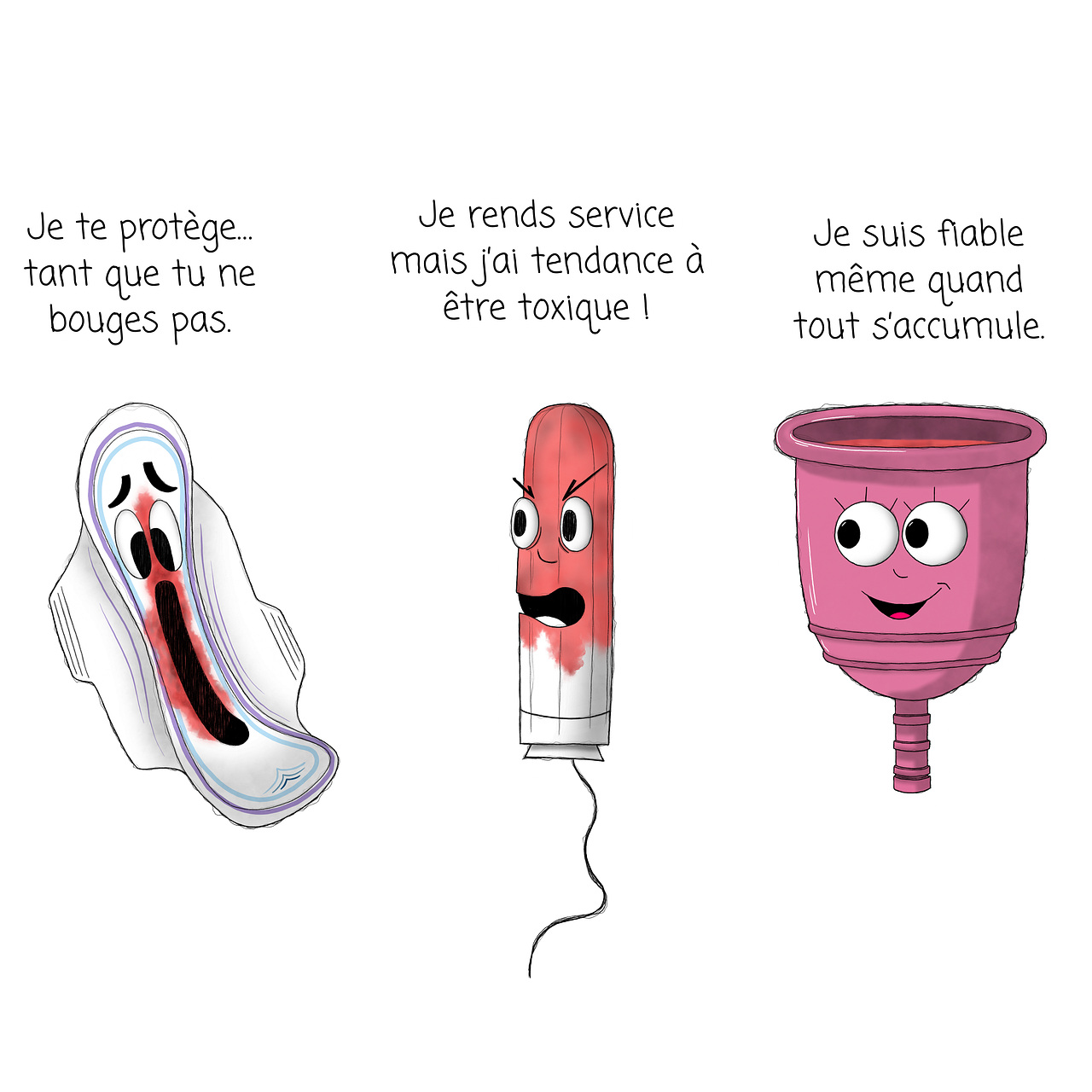 Stickers Protections Menstruelles