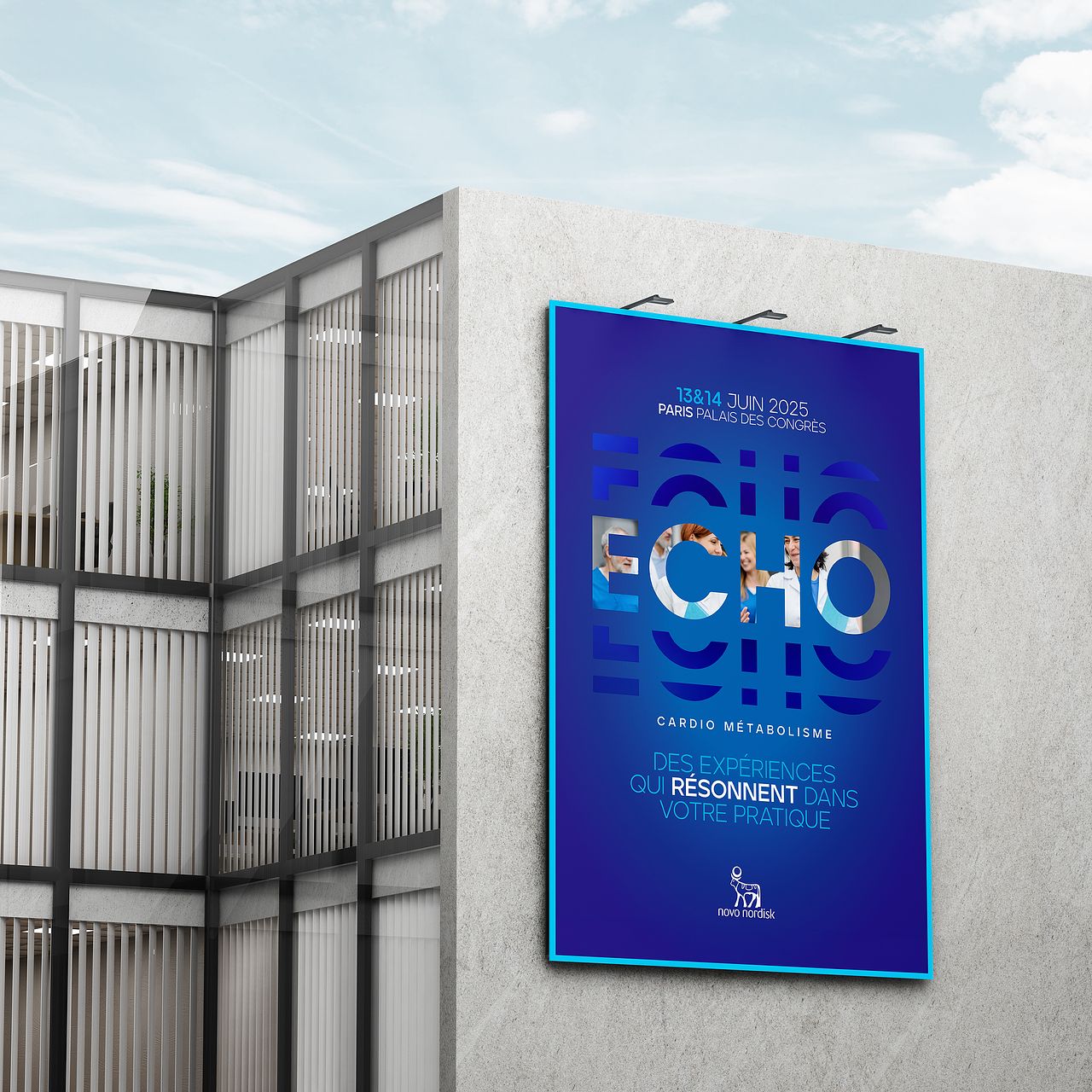 Création du Key visual de l'EVENT Novo Nodisk