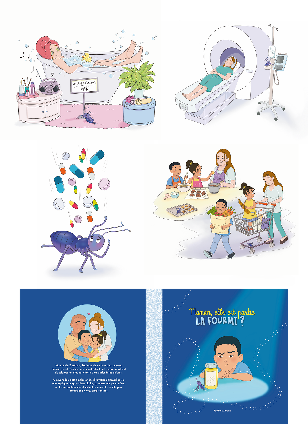 Illustrations et mise en page Livre jeunesse