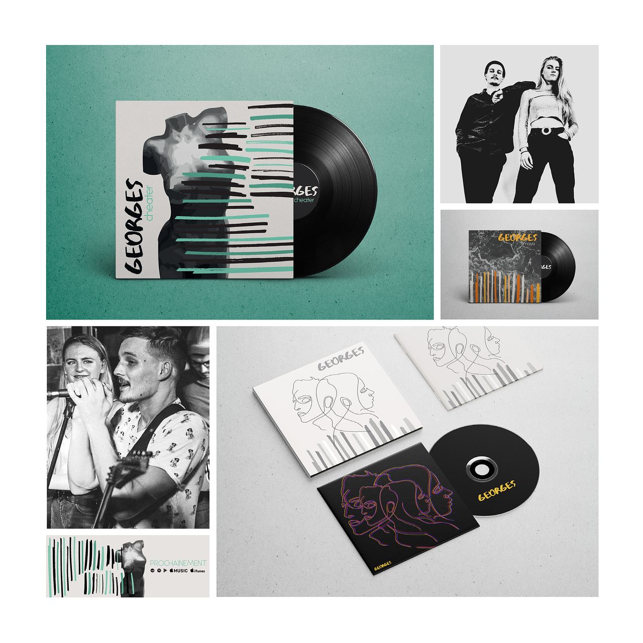 Identité visuelle Georges