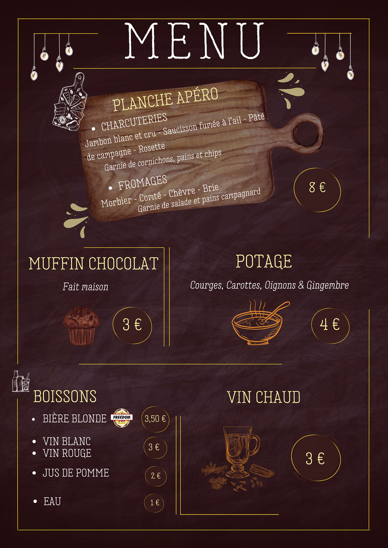 Menu Restaurant