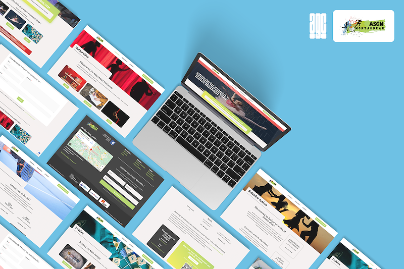 ASCM | Création de site web + newsletter