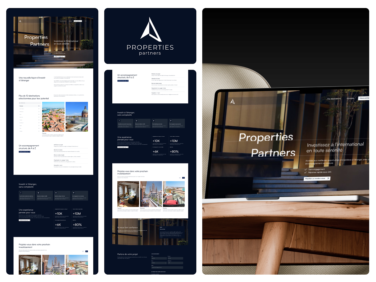 Properties Partners - UX/UI Design