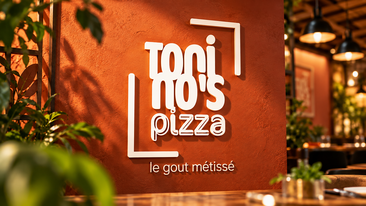 Identité visuelle Tonino's Pizza