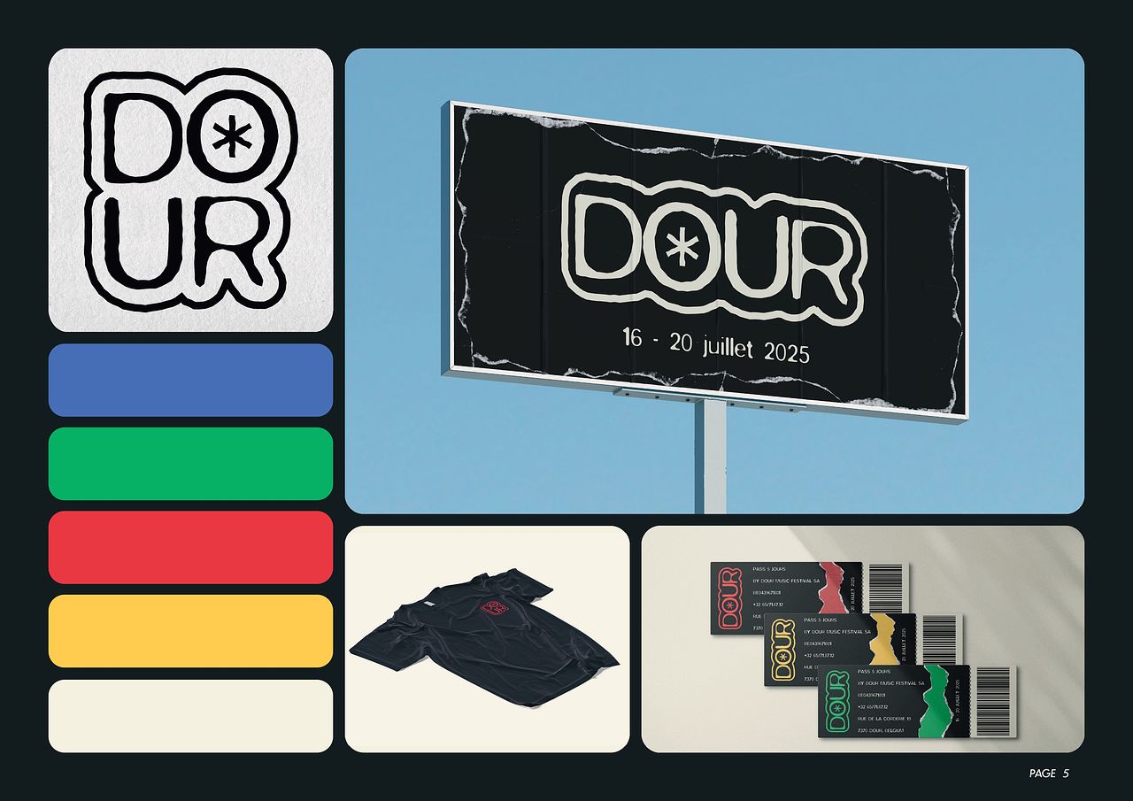 Refonte du festival Dour