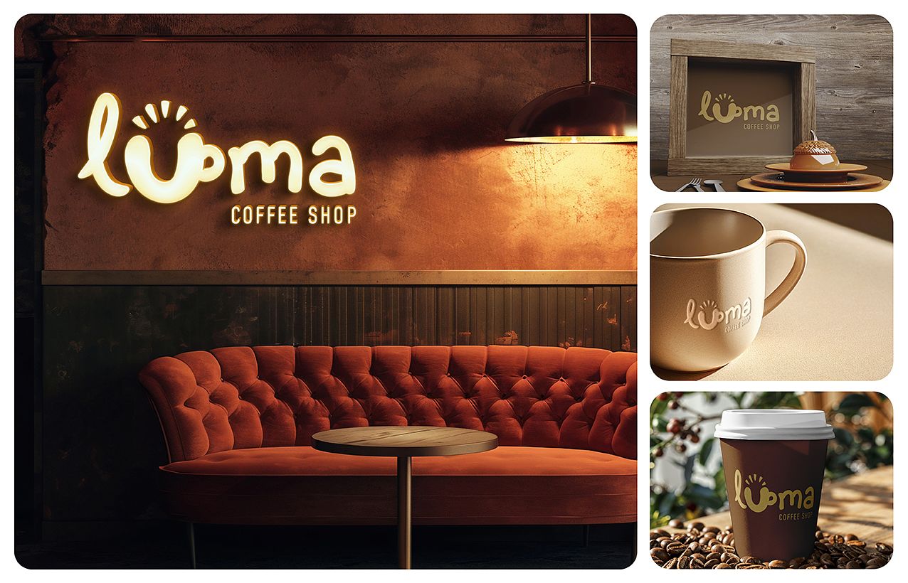 Logo Luma coffee shop