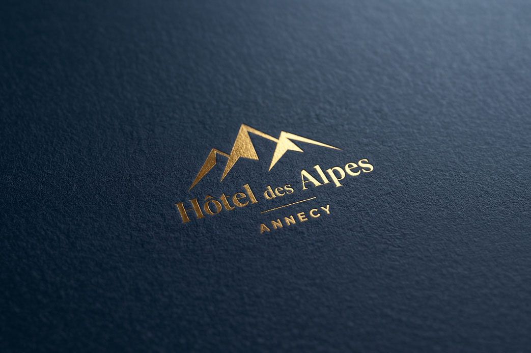 Logo // Hôtel des Alpes 🏔️