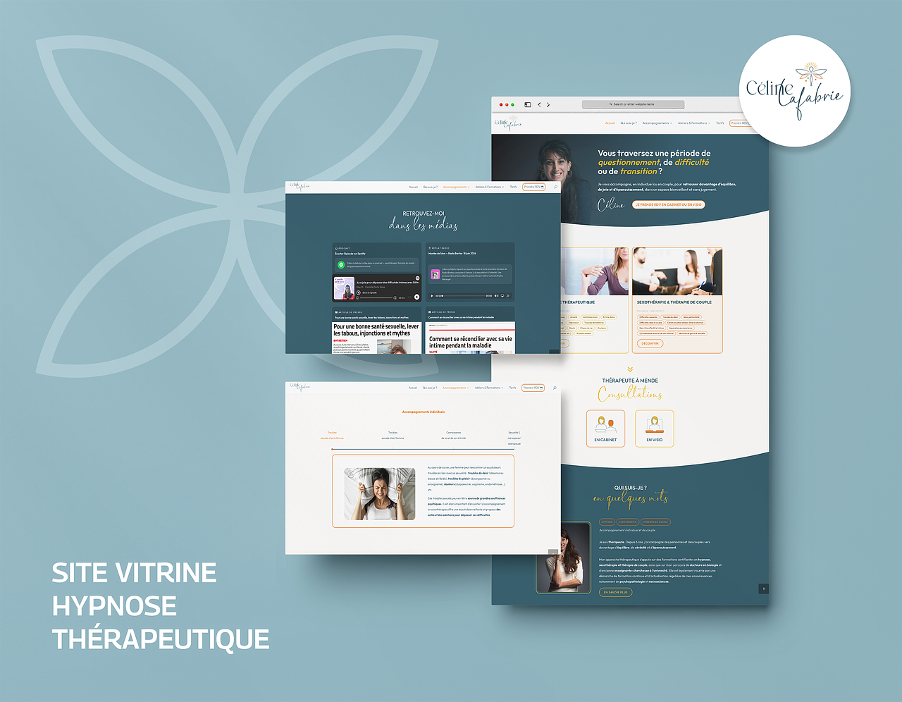 Site vitrine hypnose