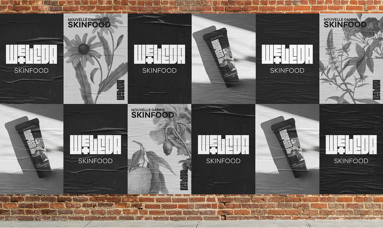 Affiches Weleda Skinfood