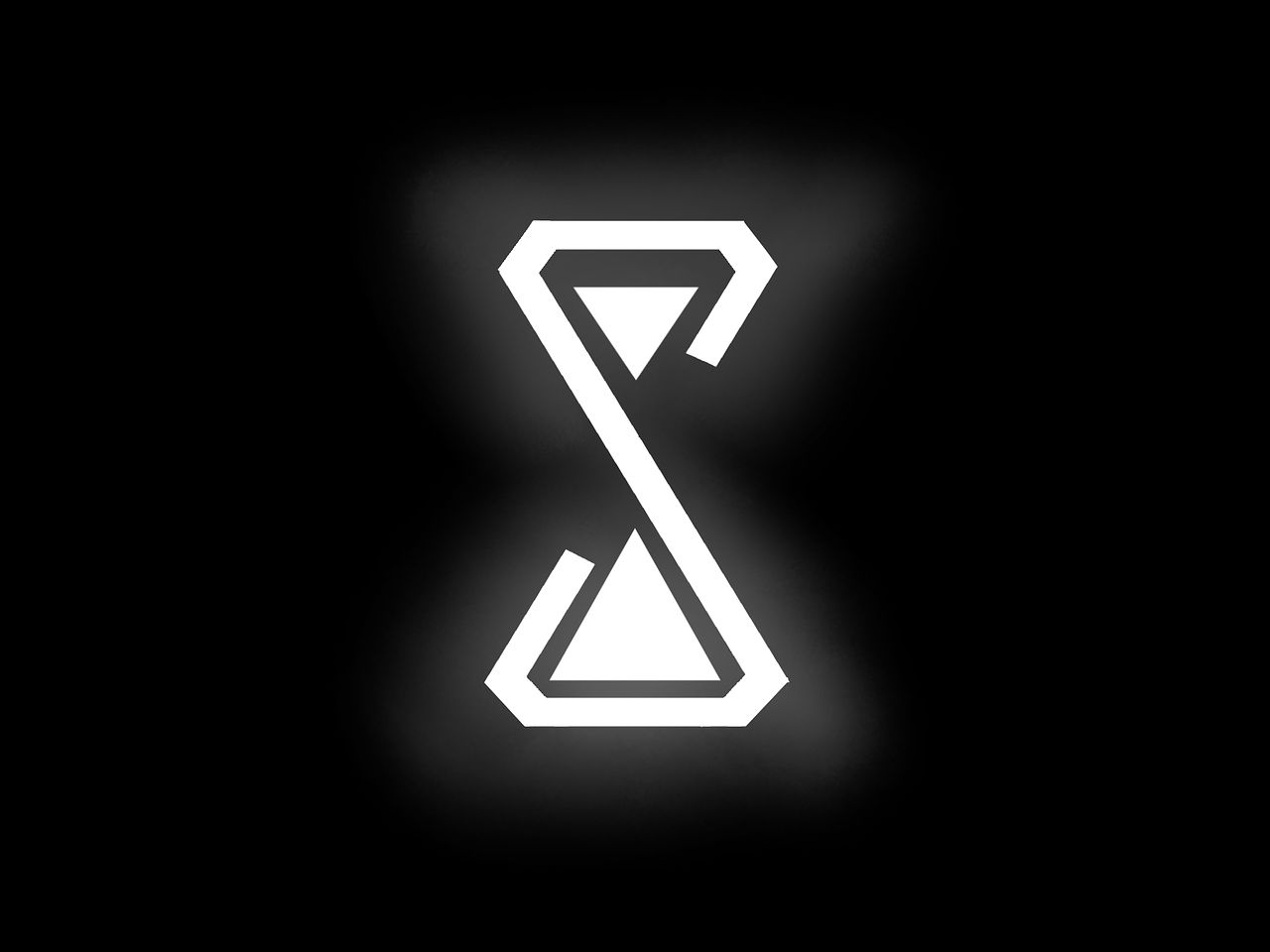 Logo synthopolis hourglass