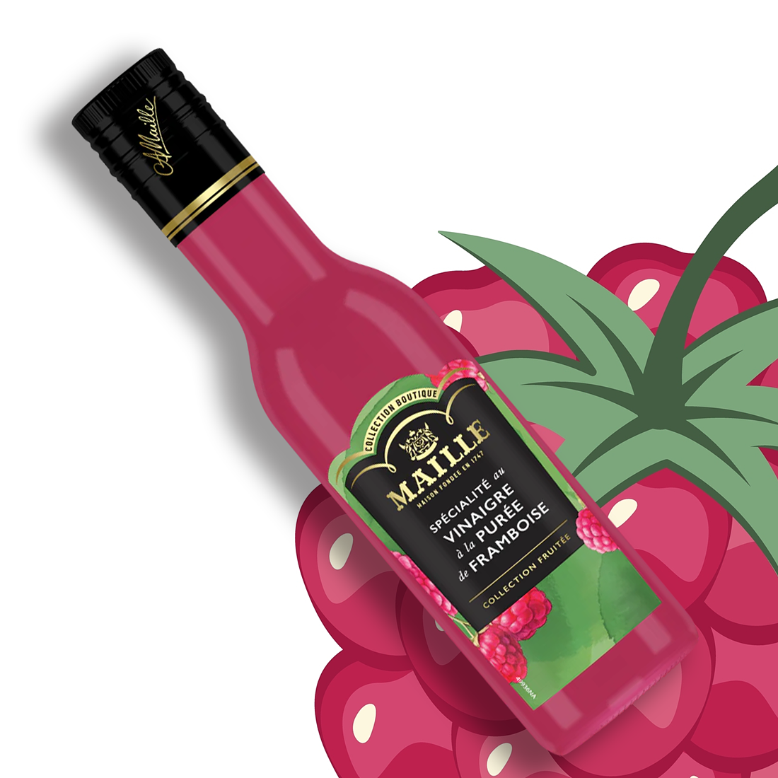 Vinaigre à la Framboise - Maison Maille