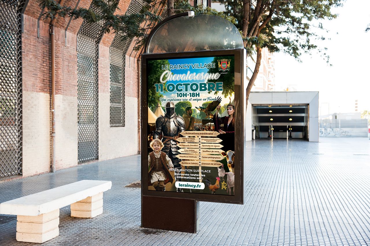 Affiche Village Chevaleresque