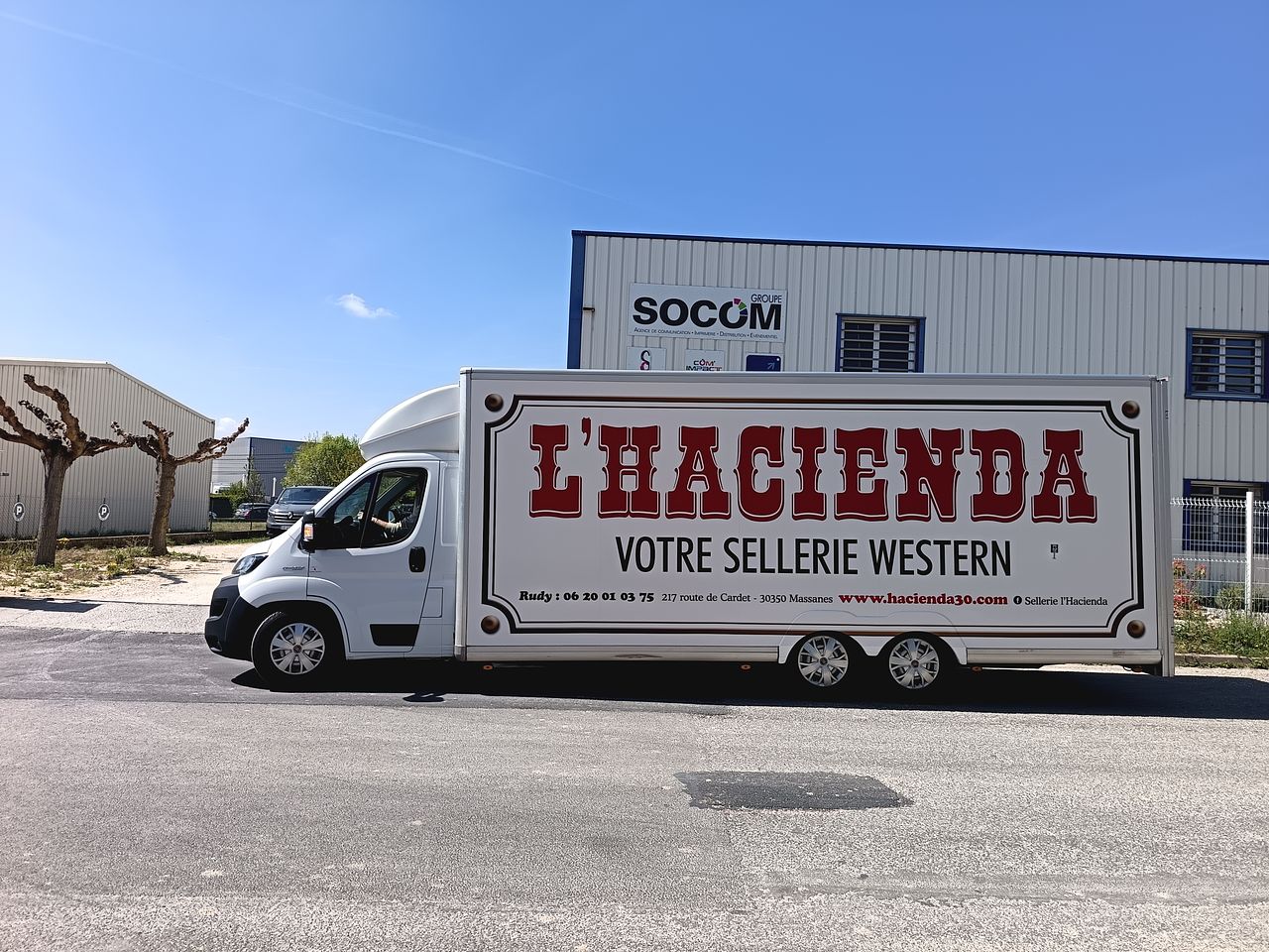 Covering camion