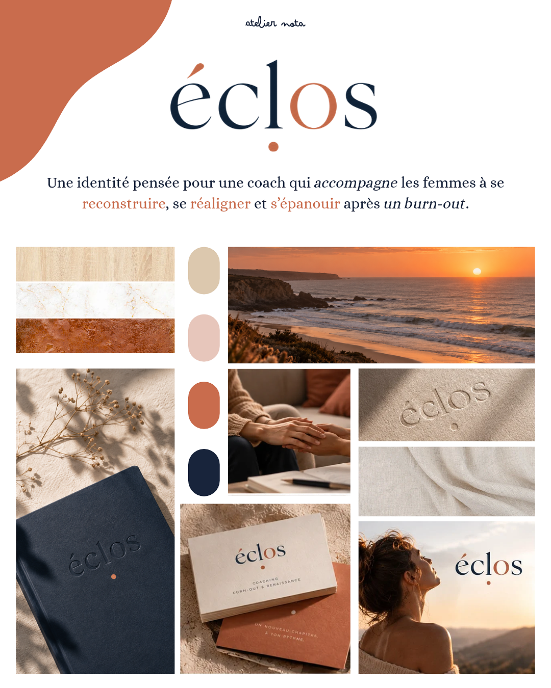 Identité visuelle – Éclos