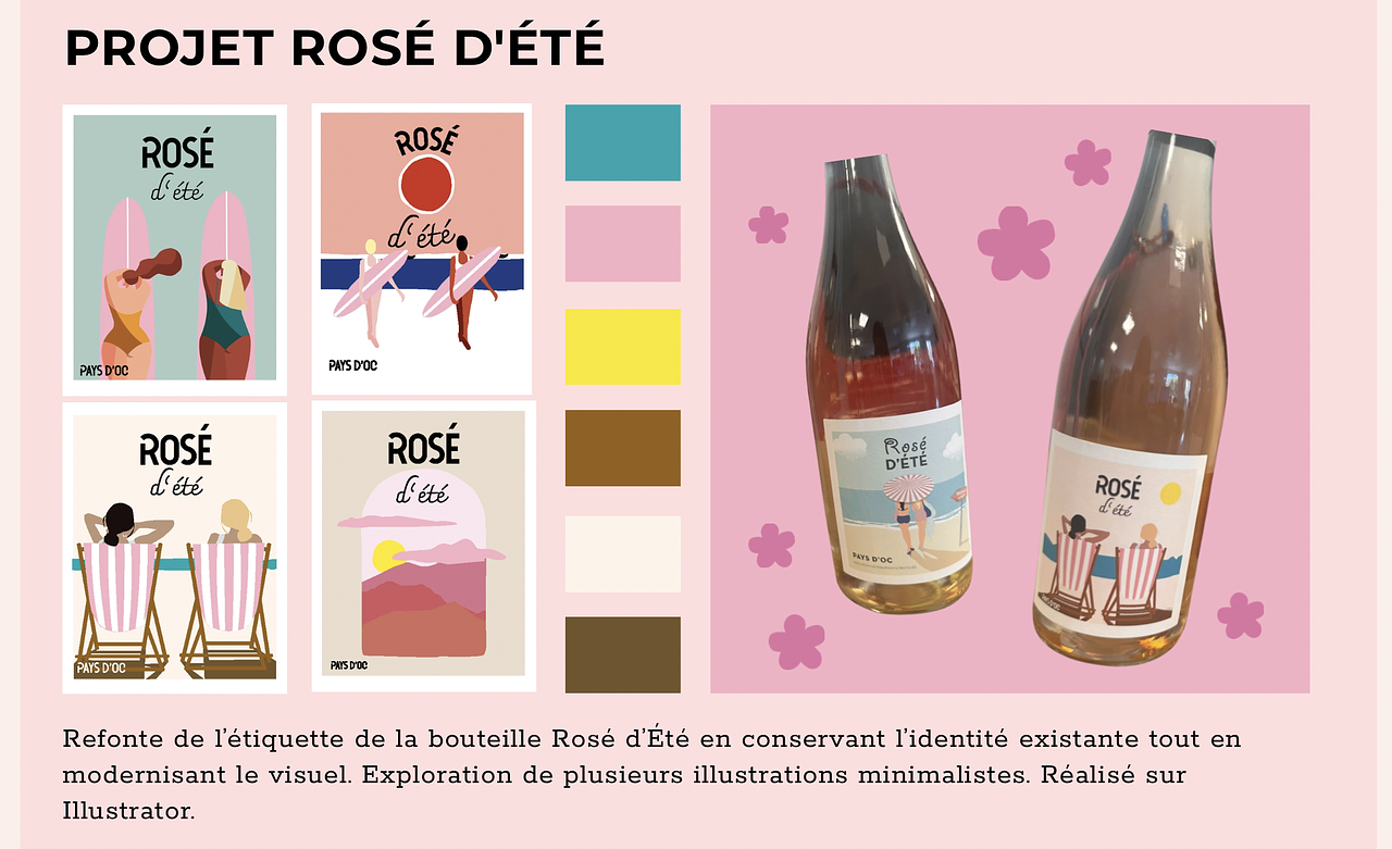 PROJET ROSÉ D'ÉTÉ