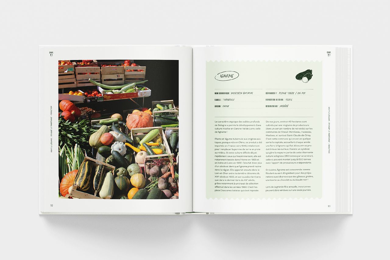 Livre - Gastronomie du jardin de la france