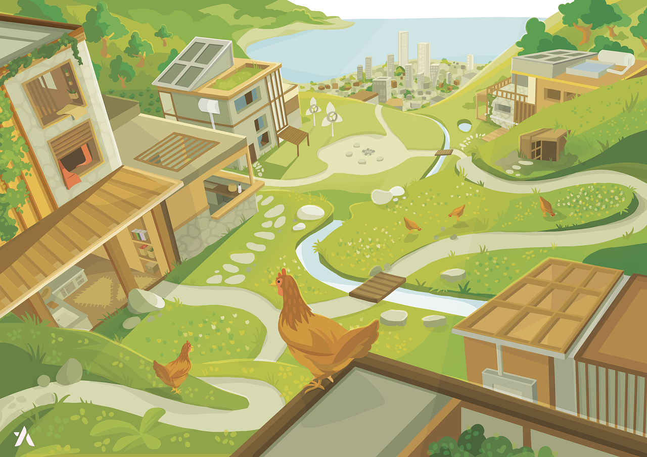 Illustration paysage