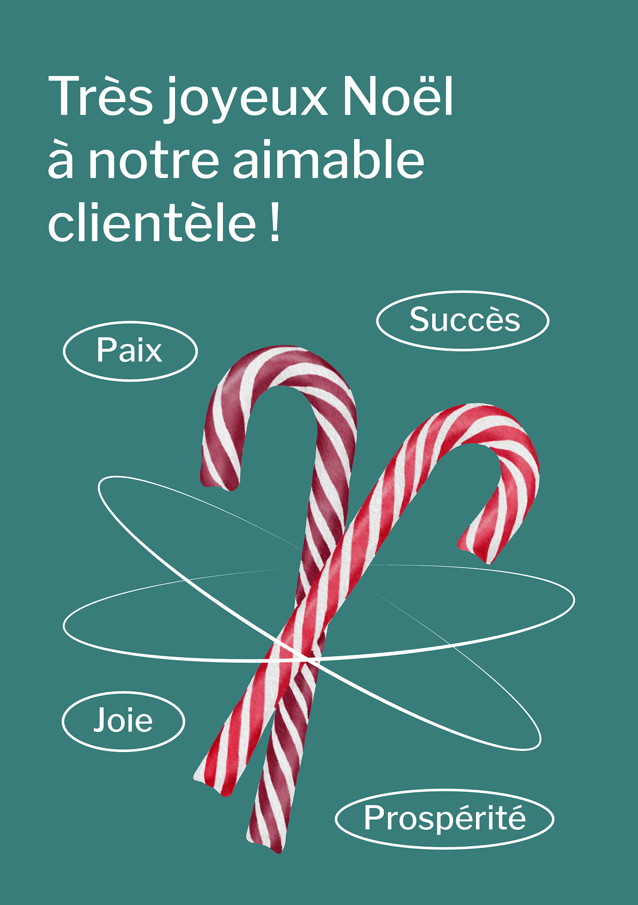 Template de carte de vœux