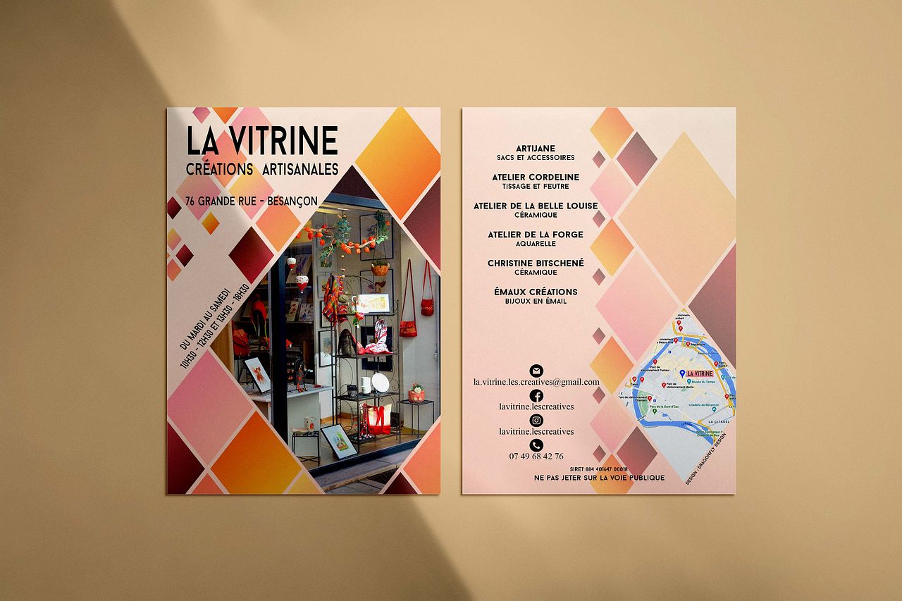 Flyers Boutique artisanale
