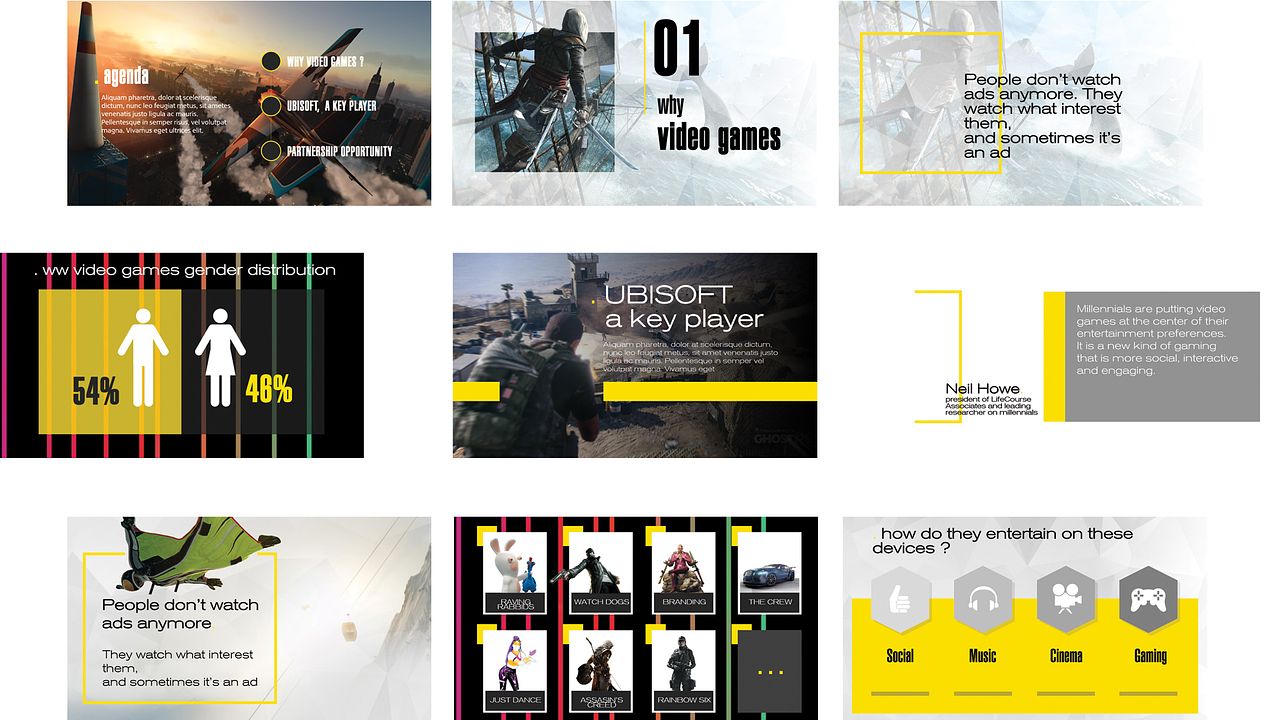 Powerpoint Ubisoft