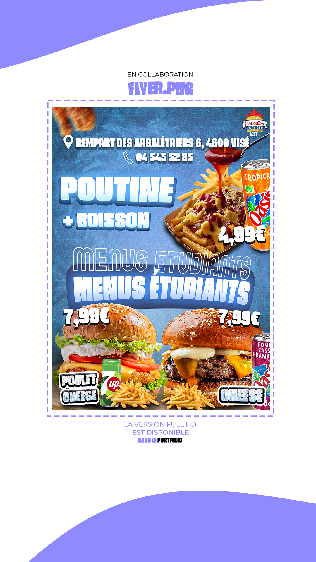 Flyer pour restaurant
