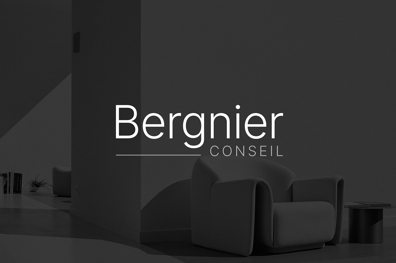 Bergnier Conseil — Création de logo, cabinet de co