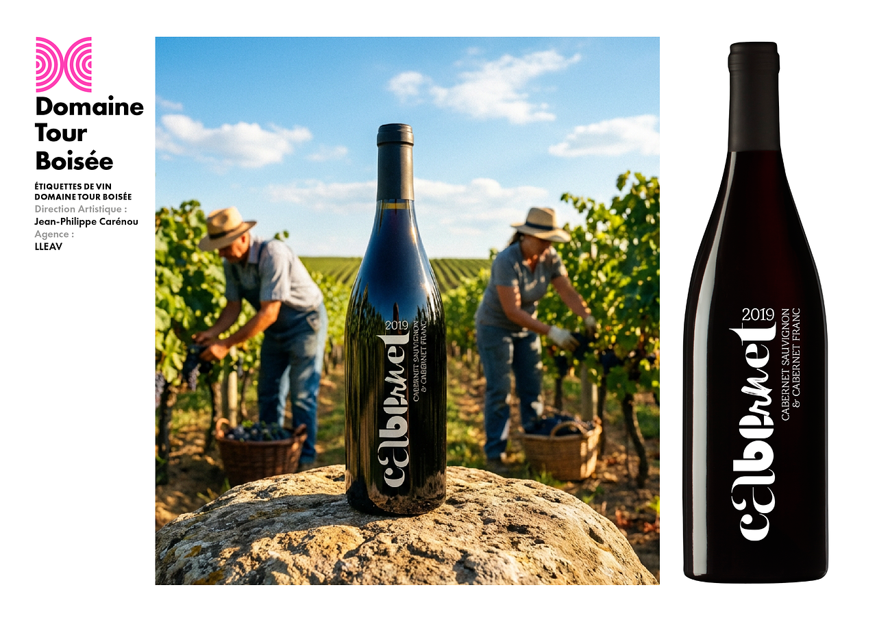 Création d'une étiquette de vin LTB