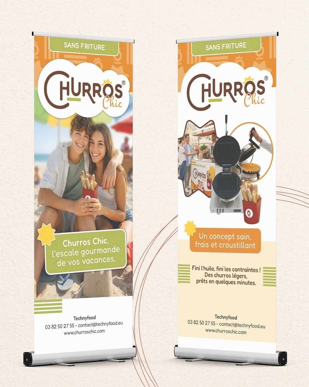 Roll-up churros chic