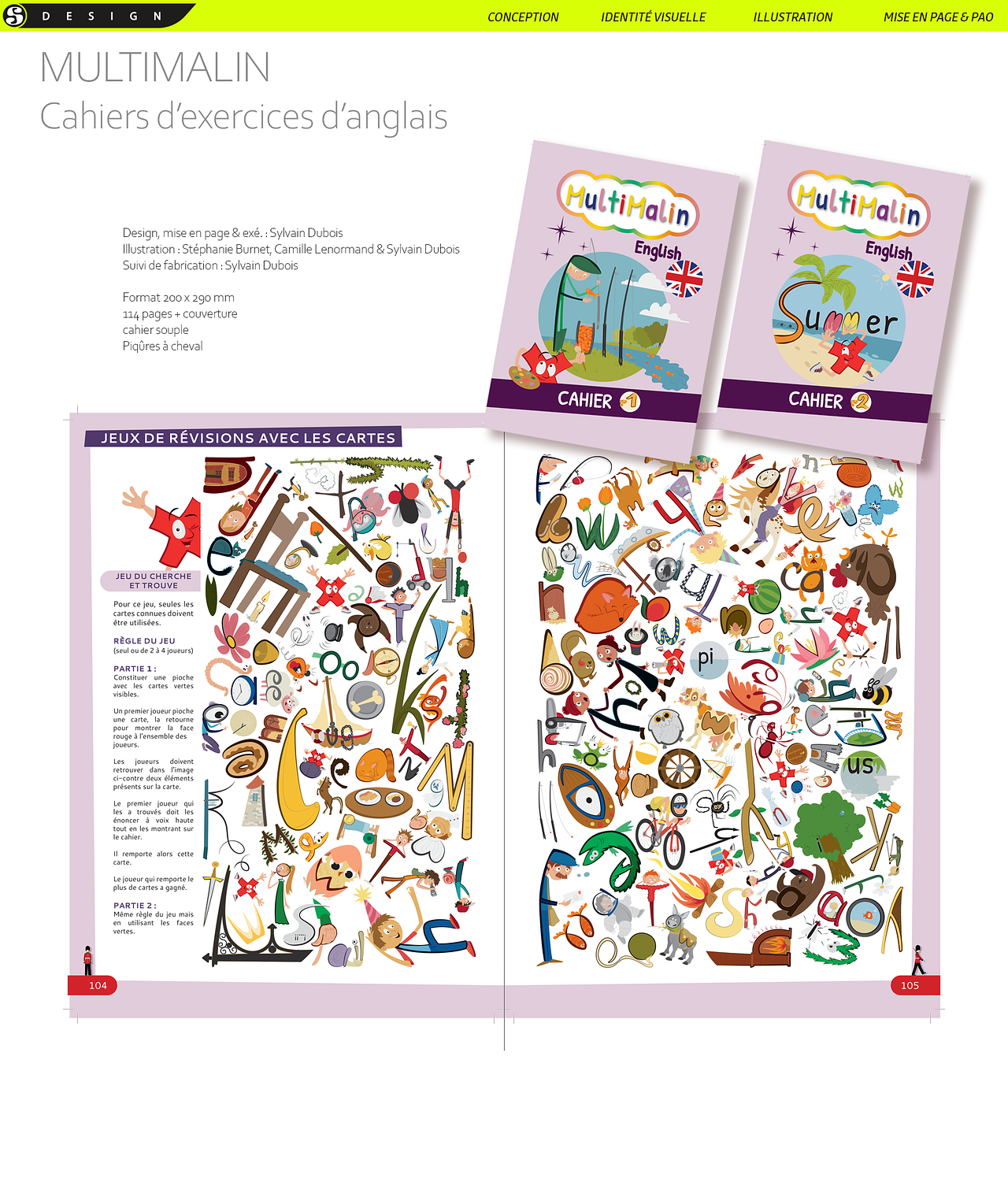 MULTIMALIN cahier English