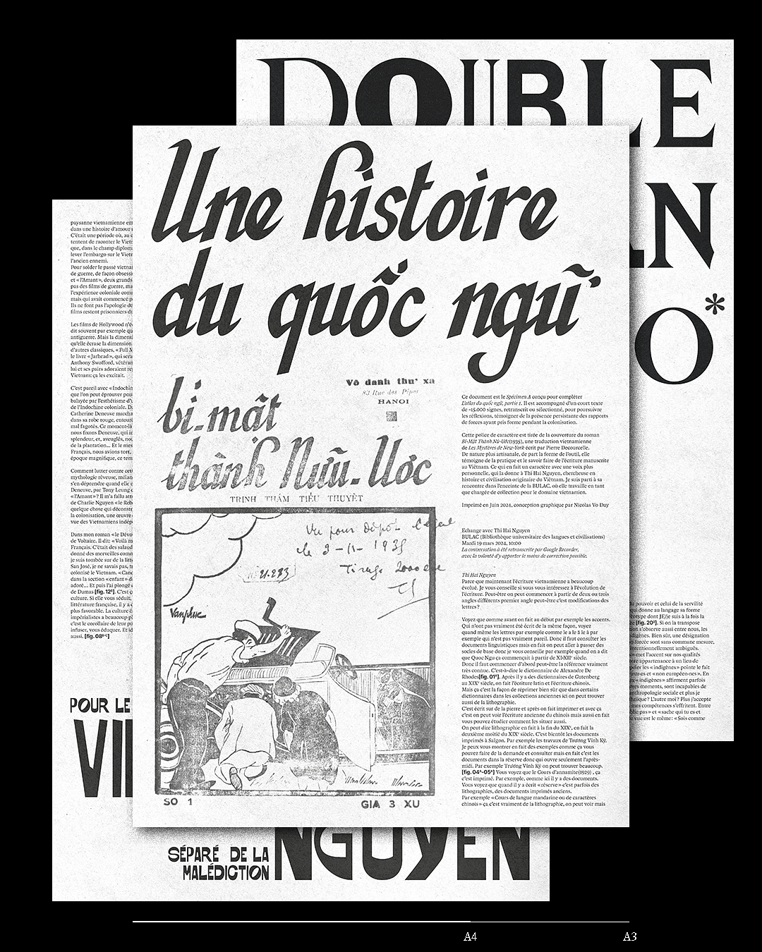 L'Atlas du quốc ngữ - Documents Spécimen