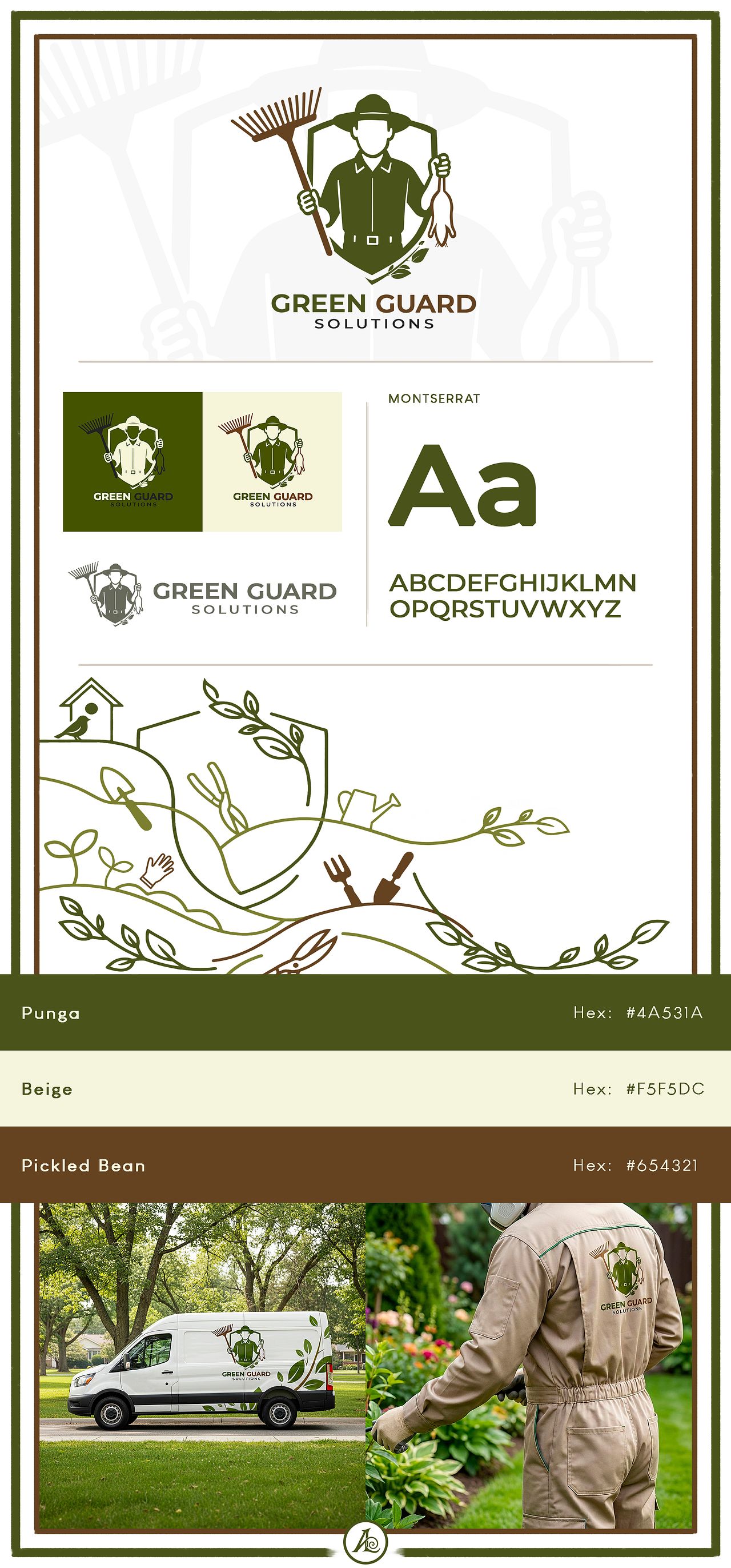 Brand Identity for Green Guard Solutions