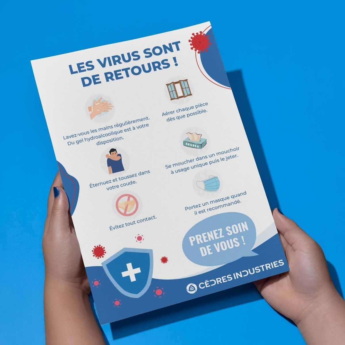 Affiche Virus de l'hiver