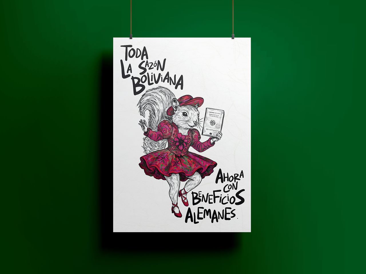 Illustration mockup