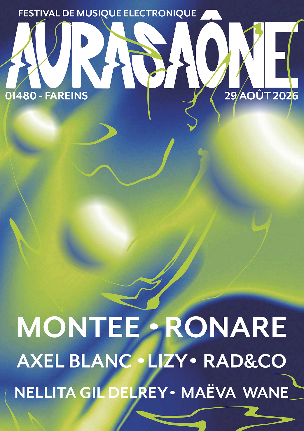 Affiche AuraSaône Festival 3e Edition