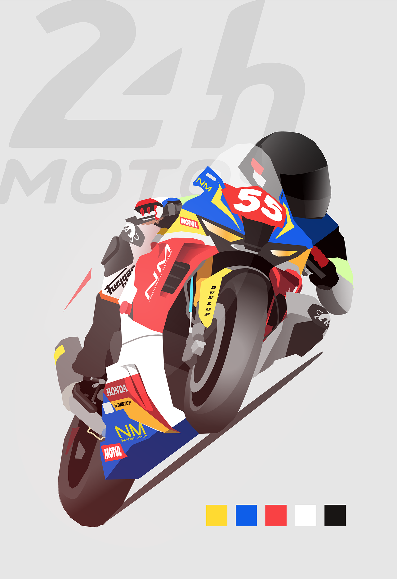 Affiche 24h du Mans