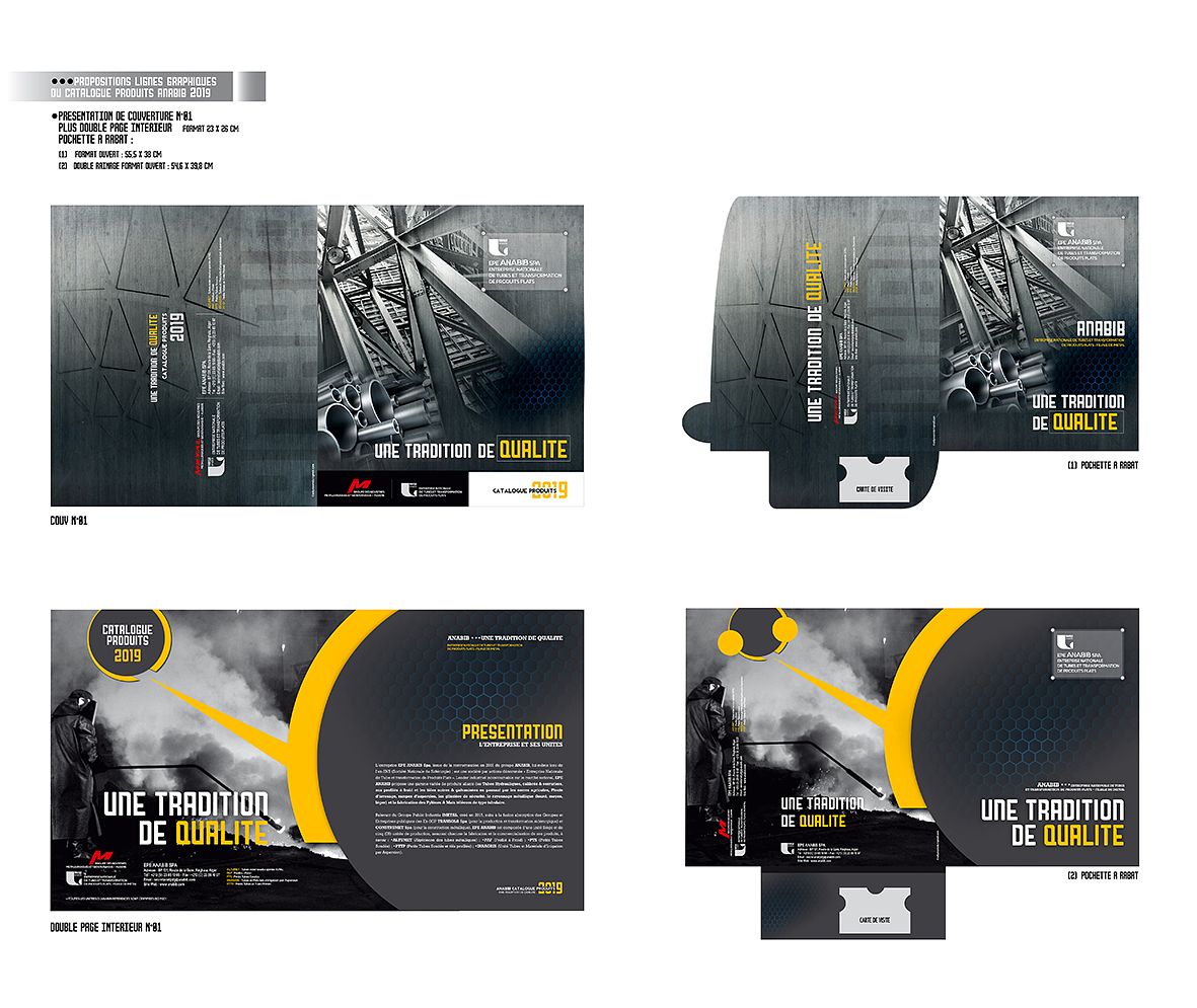 Catalogue et pochette