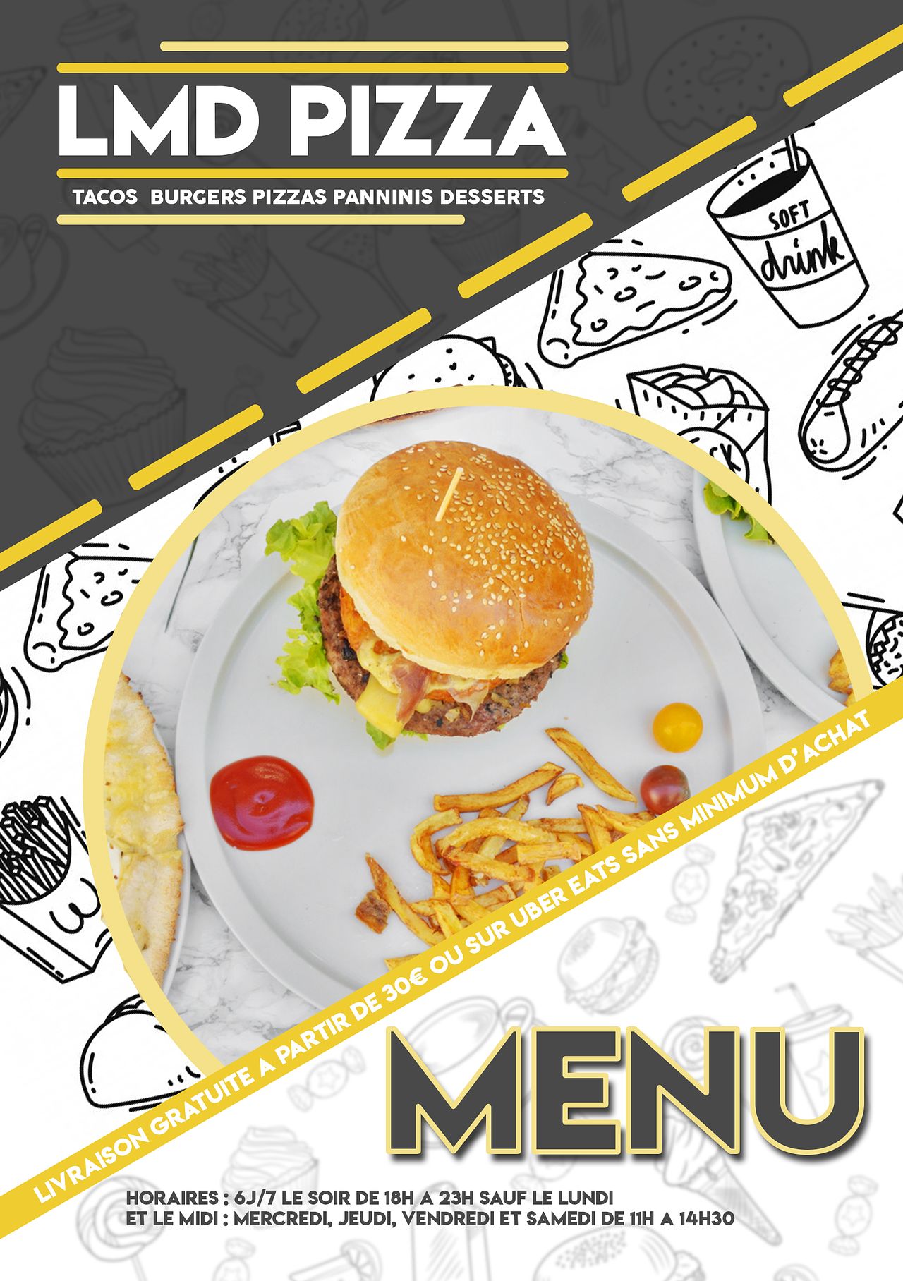 Menu restaurant ( page 1)