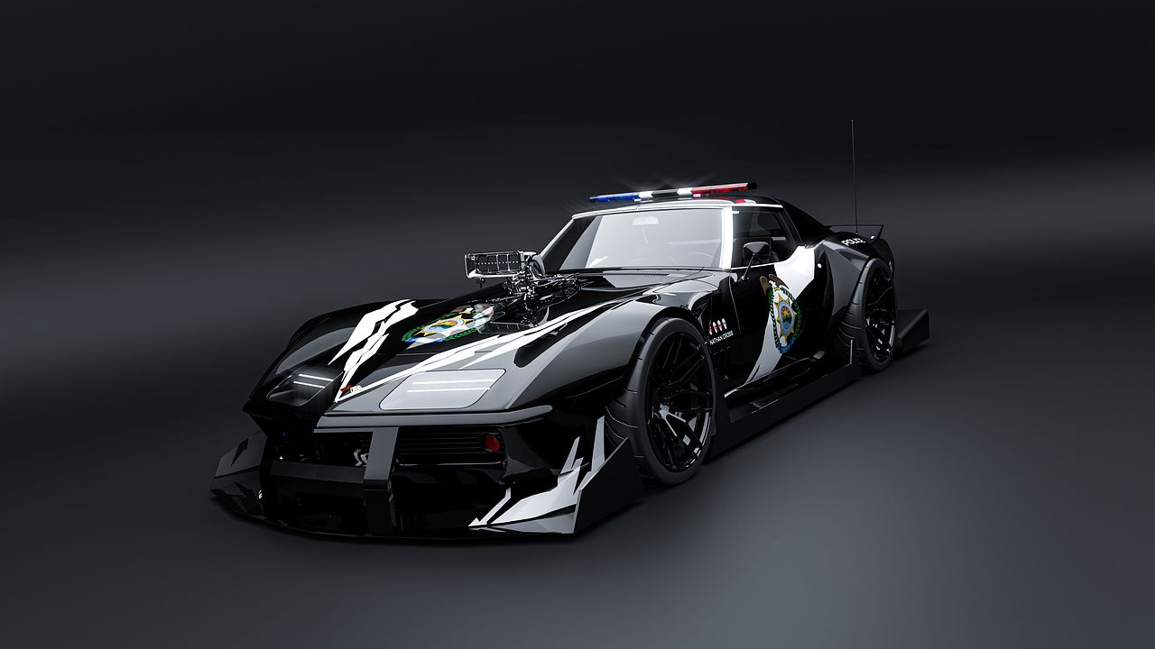 Corvette Stingray édition CROSS Need For Speed MW