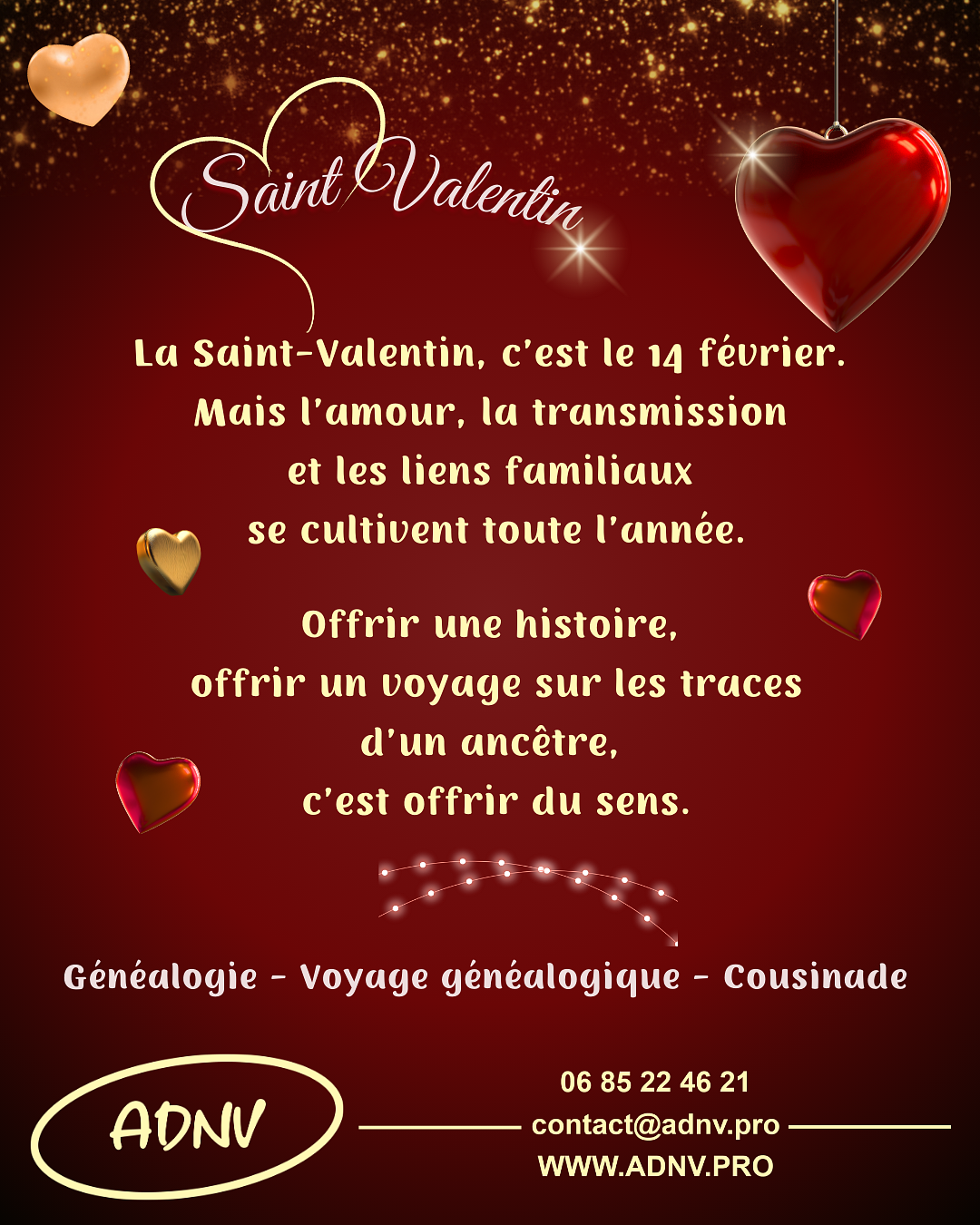 Saint Valentin Généalogie