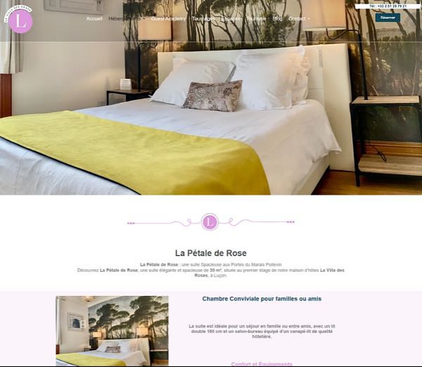 Création de site WordPress & SEO – La Villa des Ro