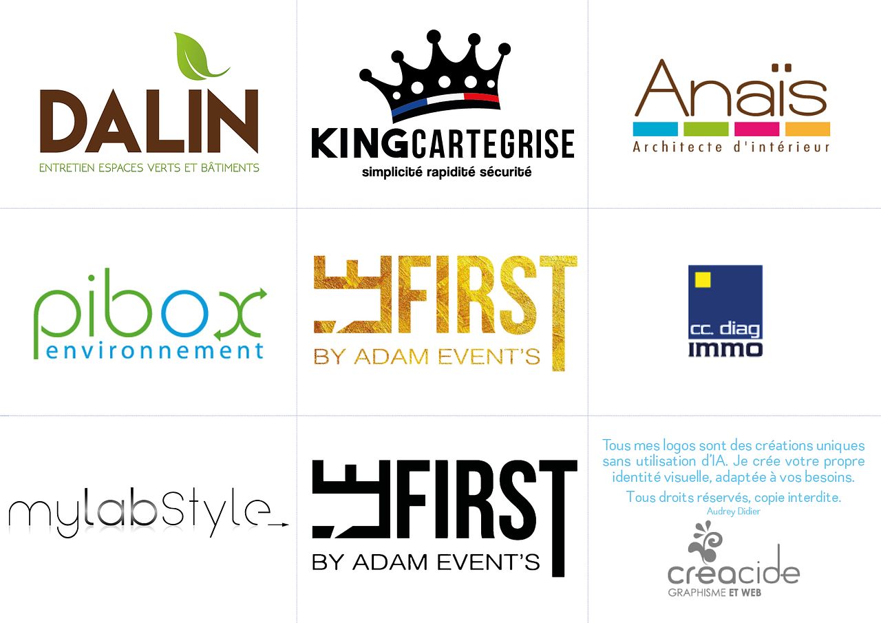 Planche de logos