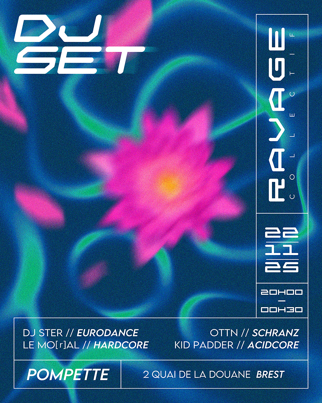 Affiche pour le collectif ravage