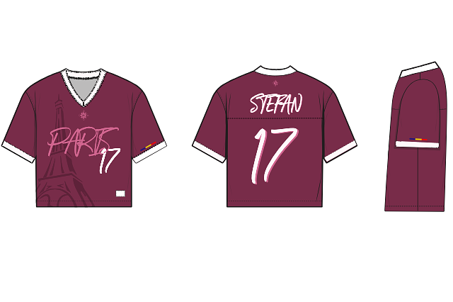 Maillot Paris Musketeers by Yanis