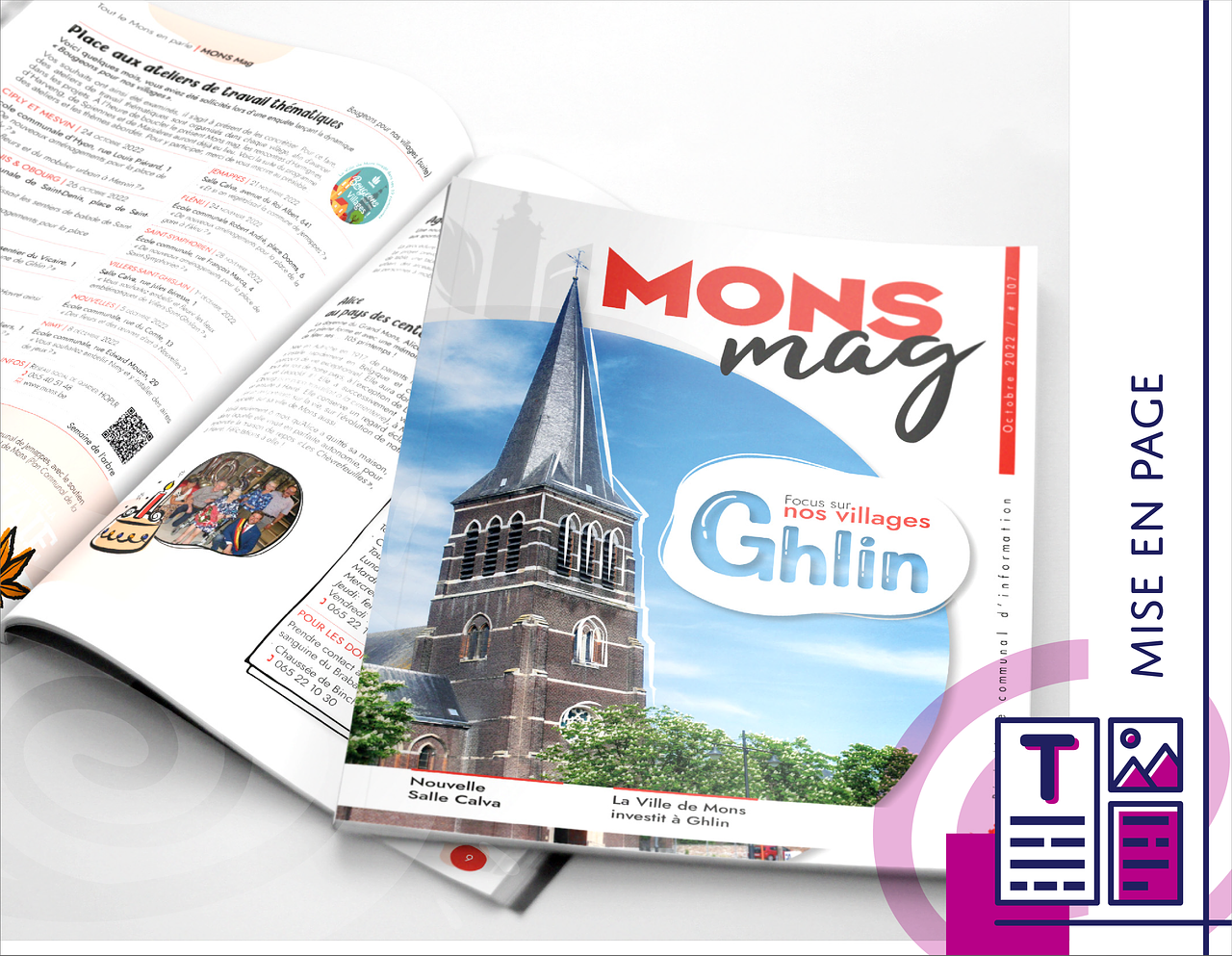 Magazine ville de Mons
