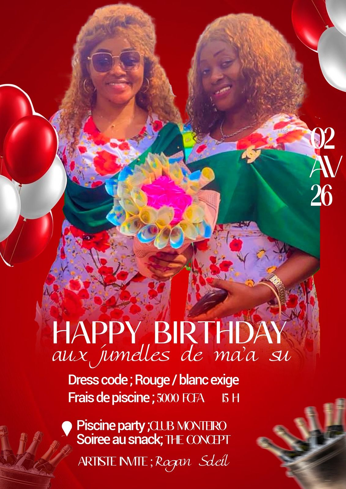 Flyer d'anniversaire
