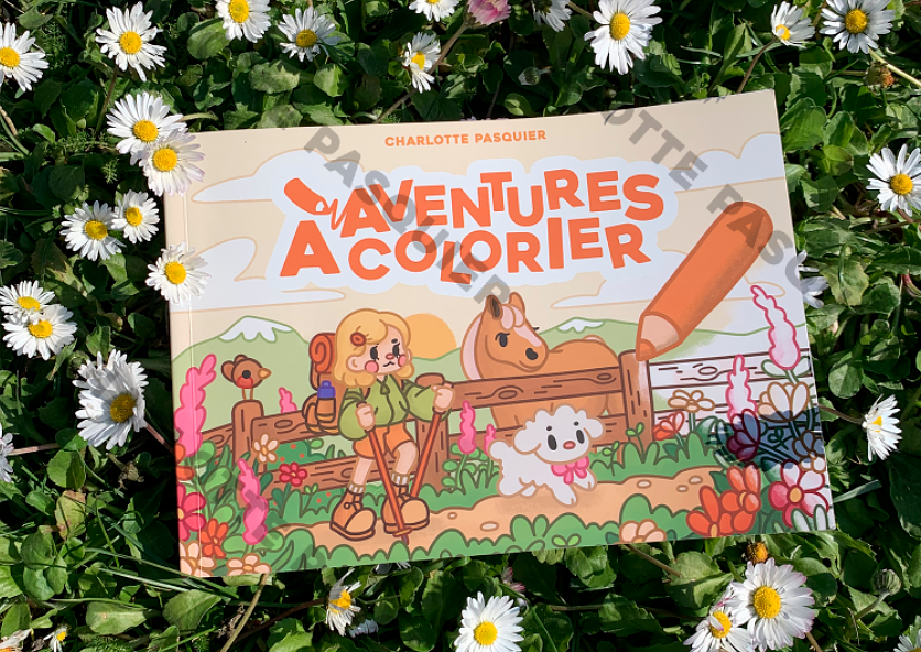 Aventures à Colorier - Charlotte Pasquier