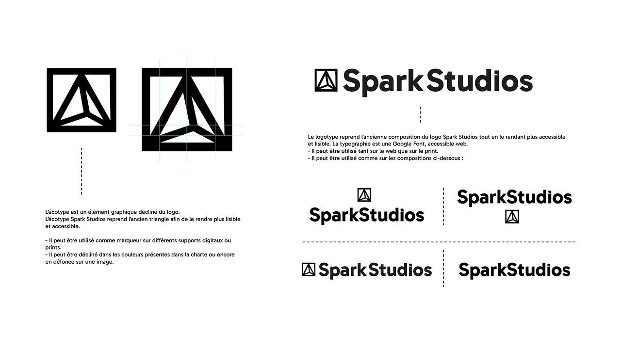 Refonte de marque - Spark Studios