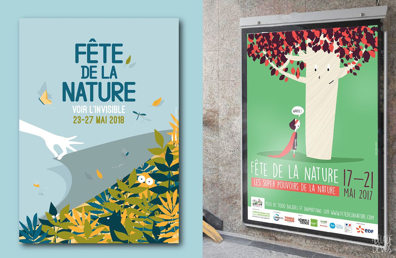 Illustration affiche Fête de la Nature