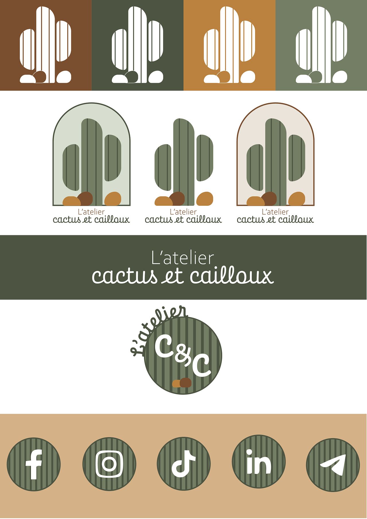 Logo L'Atelier cactus et cailloux